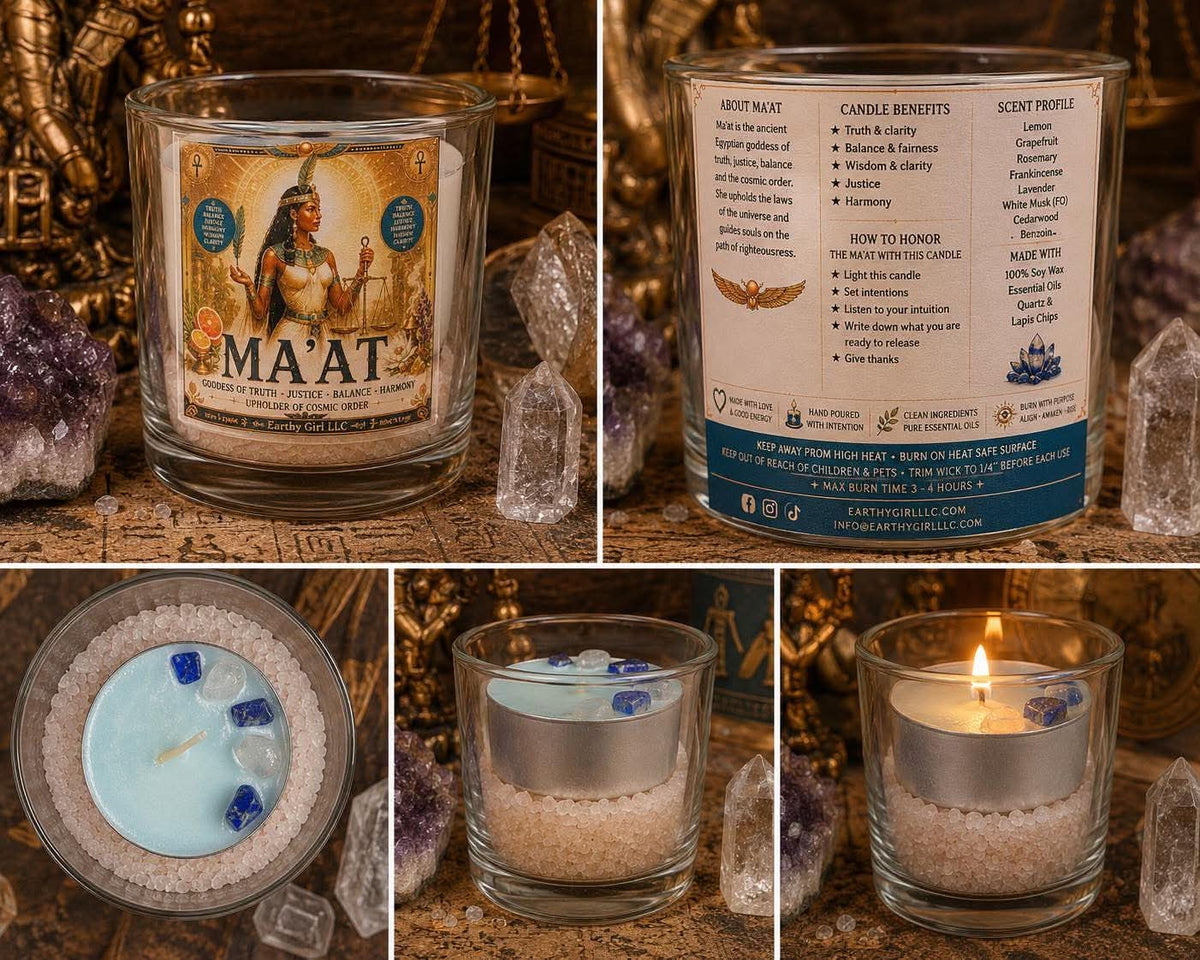 Maat Tea Light Candle Set