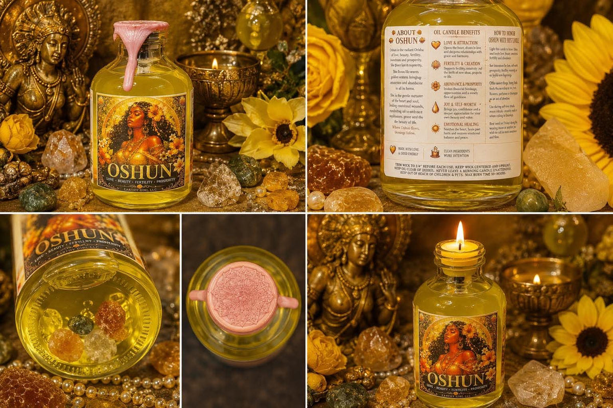 Oshun Oil Candle