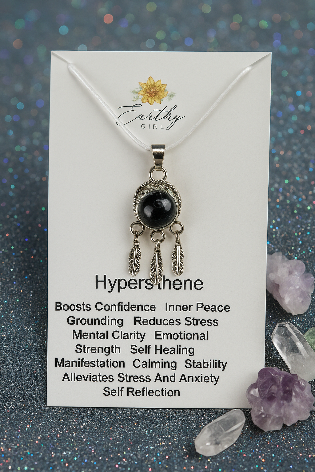 Hypersthene Pendant