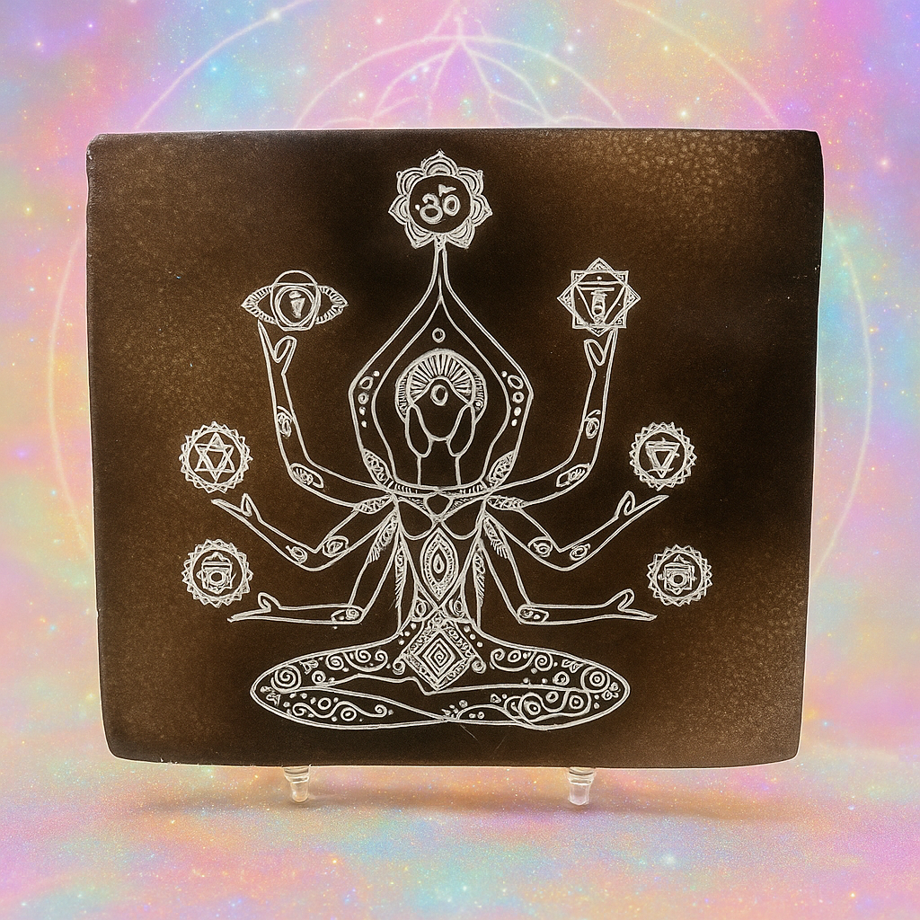 Selenite Chakra Cleansing plate