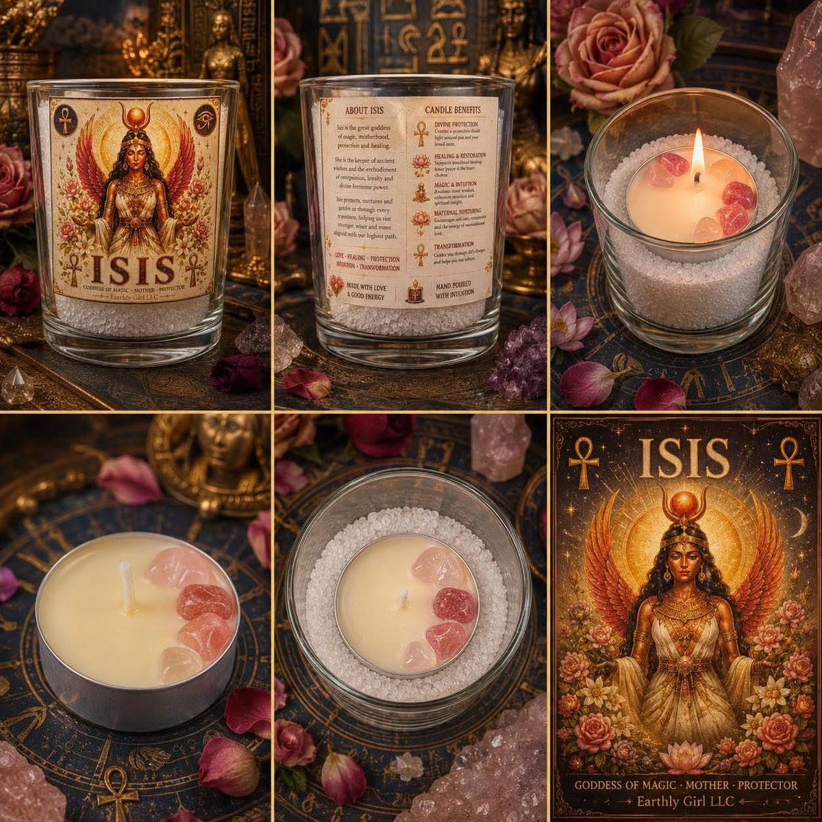 Isis Tea Light Candle Set