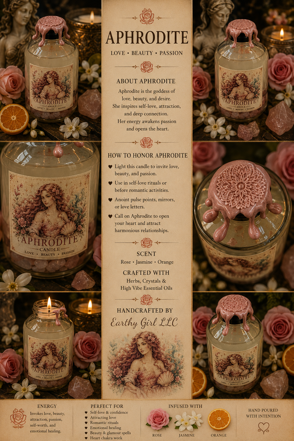 Aphrodite Oil Candle