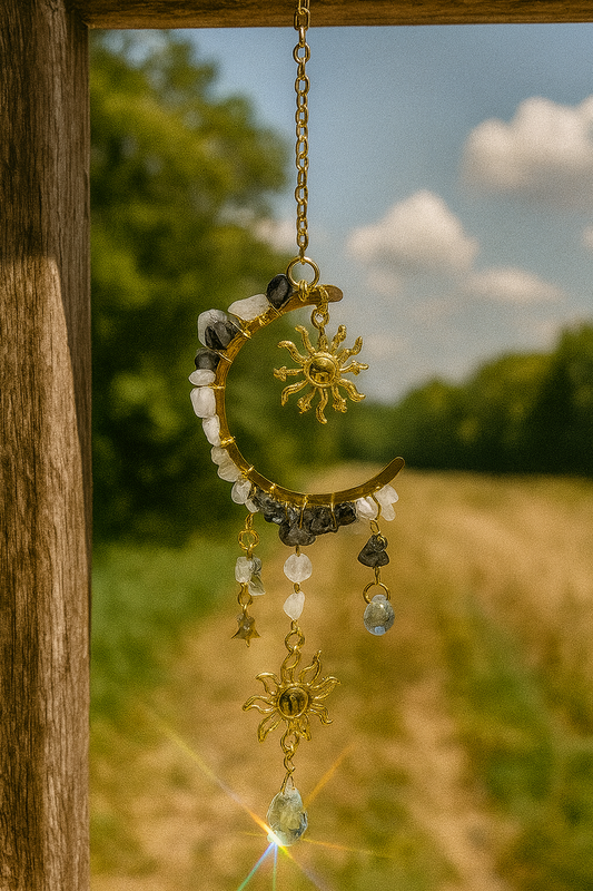 Tourmaline in Quartz chime