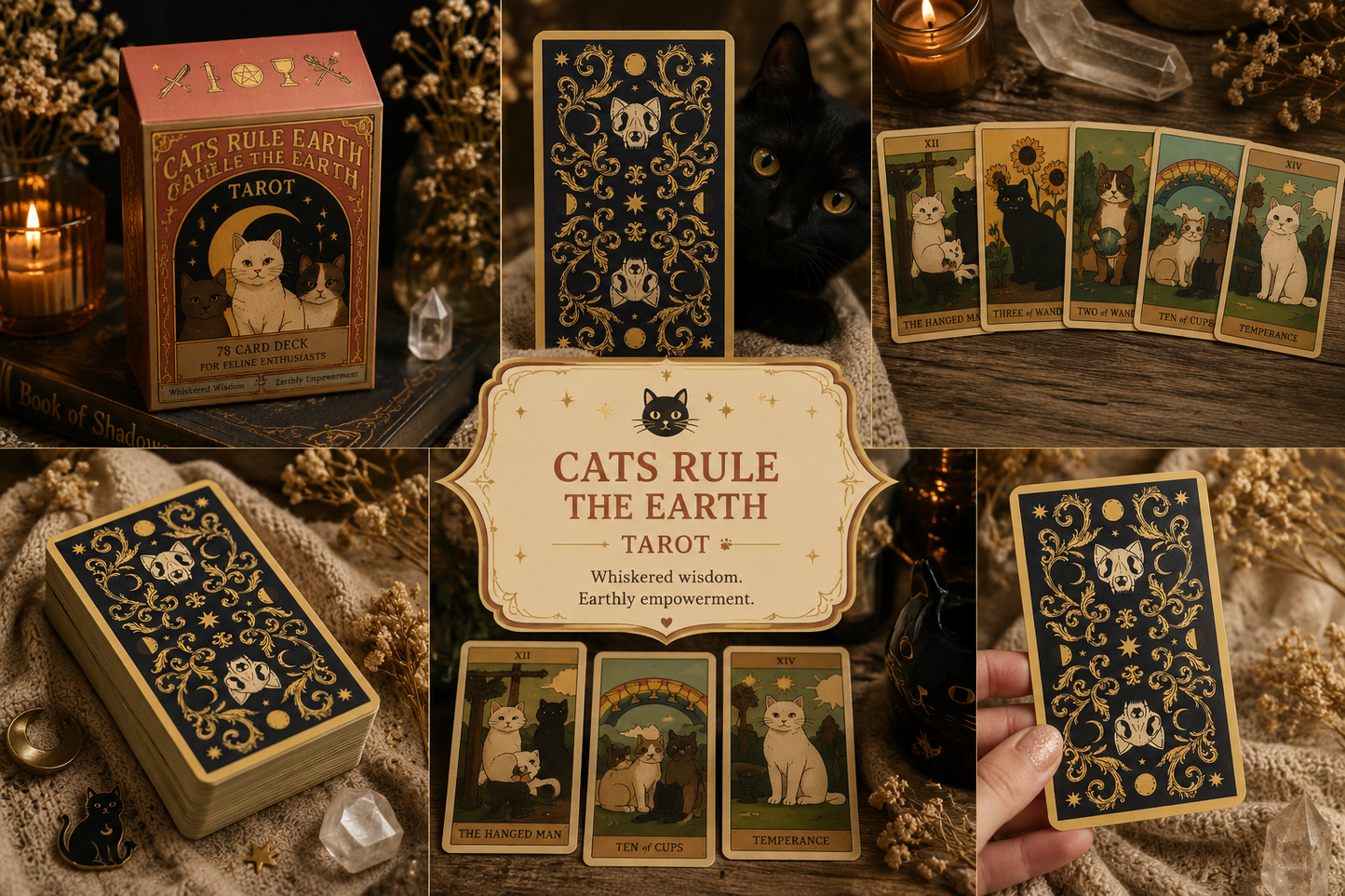 Cats Rule the Earth Tarot Deck