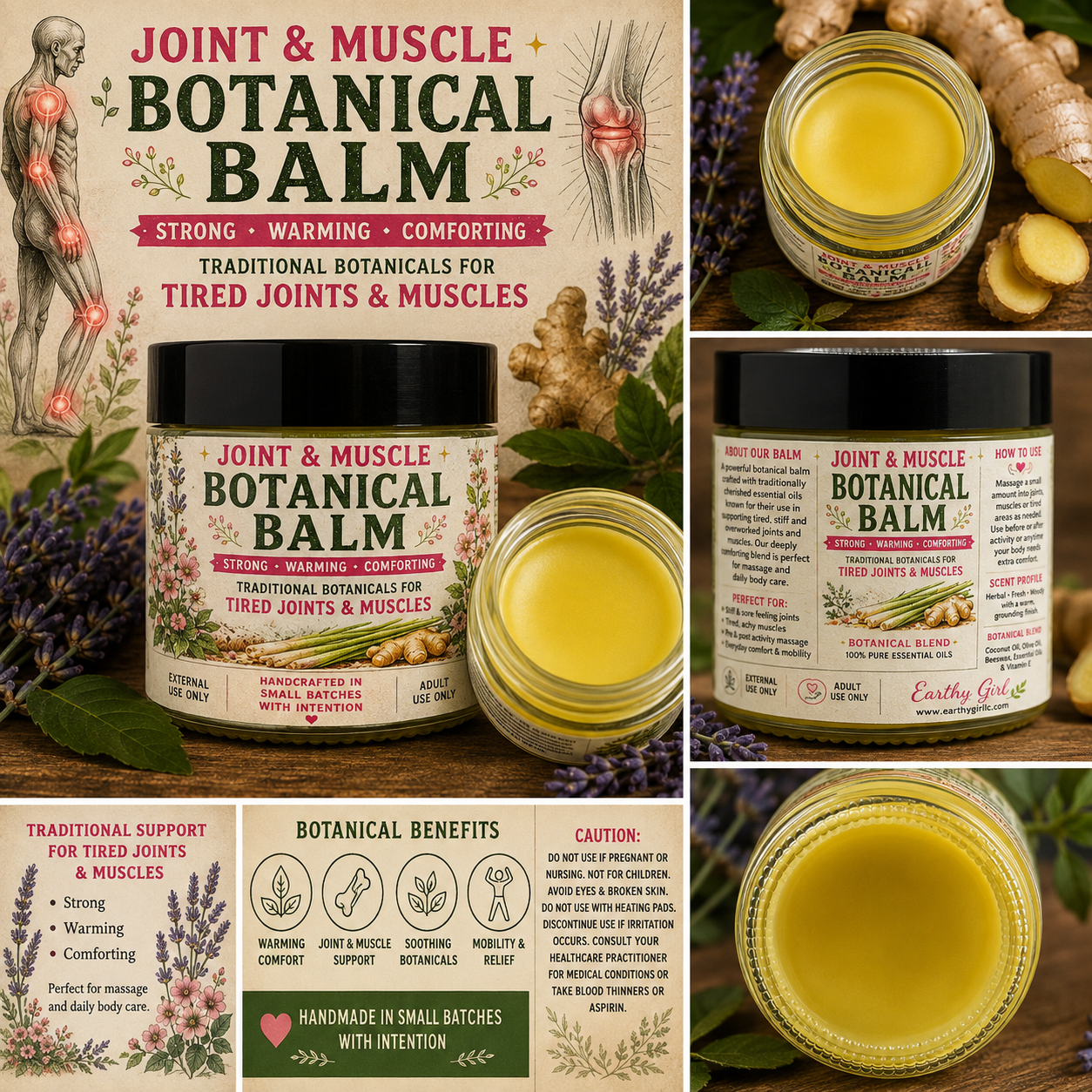 Joint & Muscle Botanical Balm