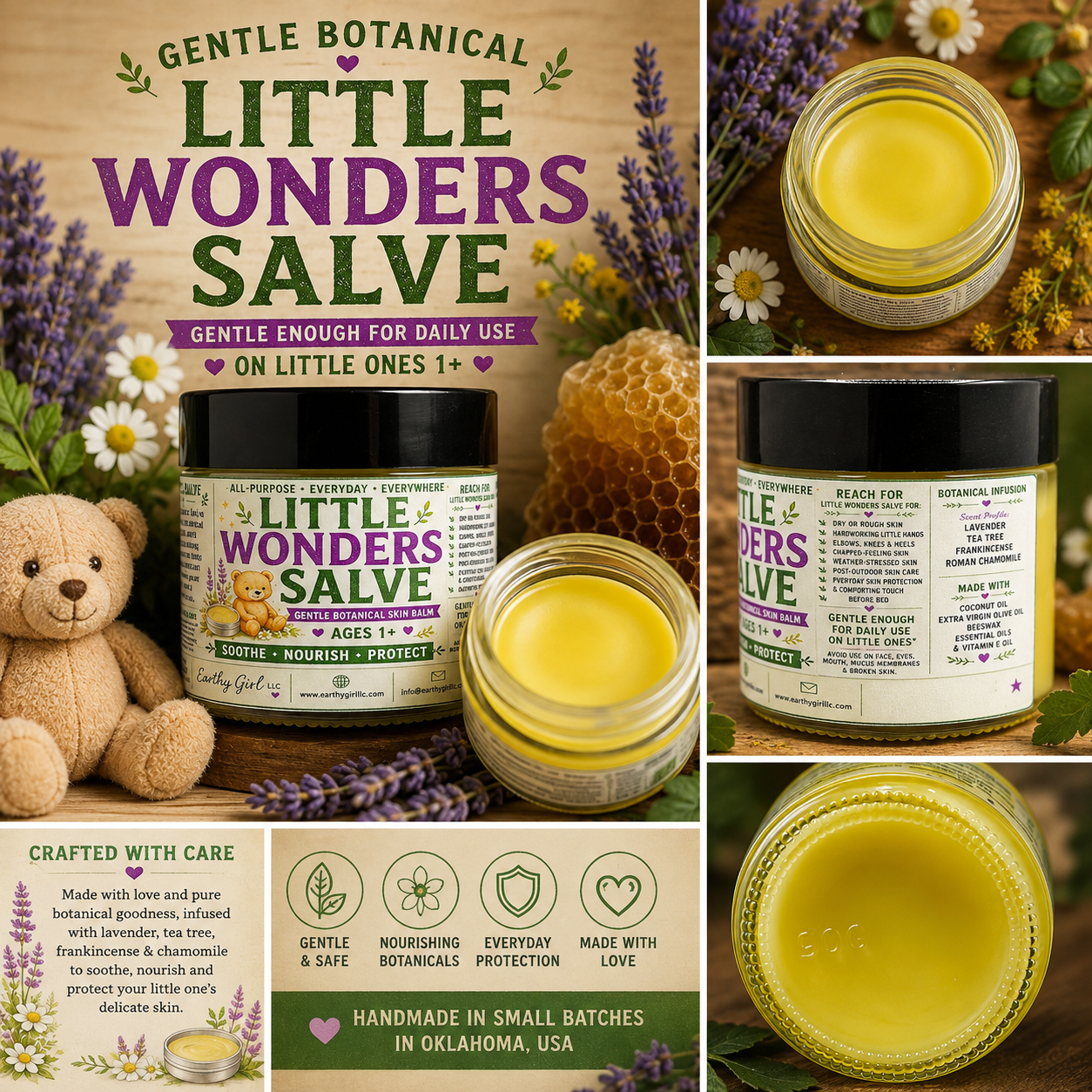 Little Wonders Gentle Botanical Skin Balm