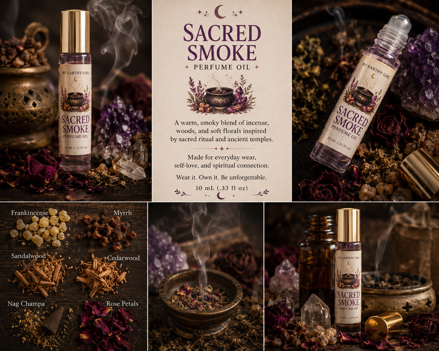 Sacred Smoke Perfume Oil