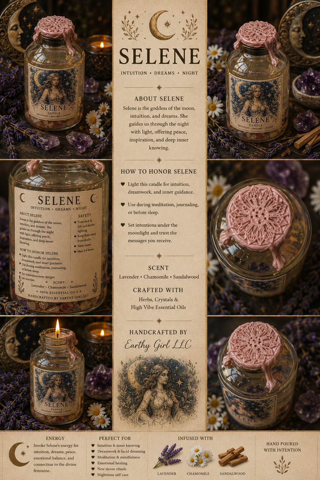 Selene Oil Candle