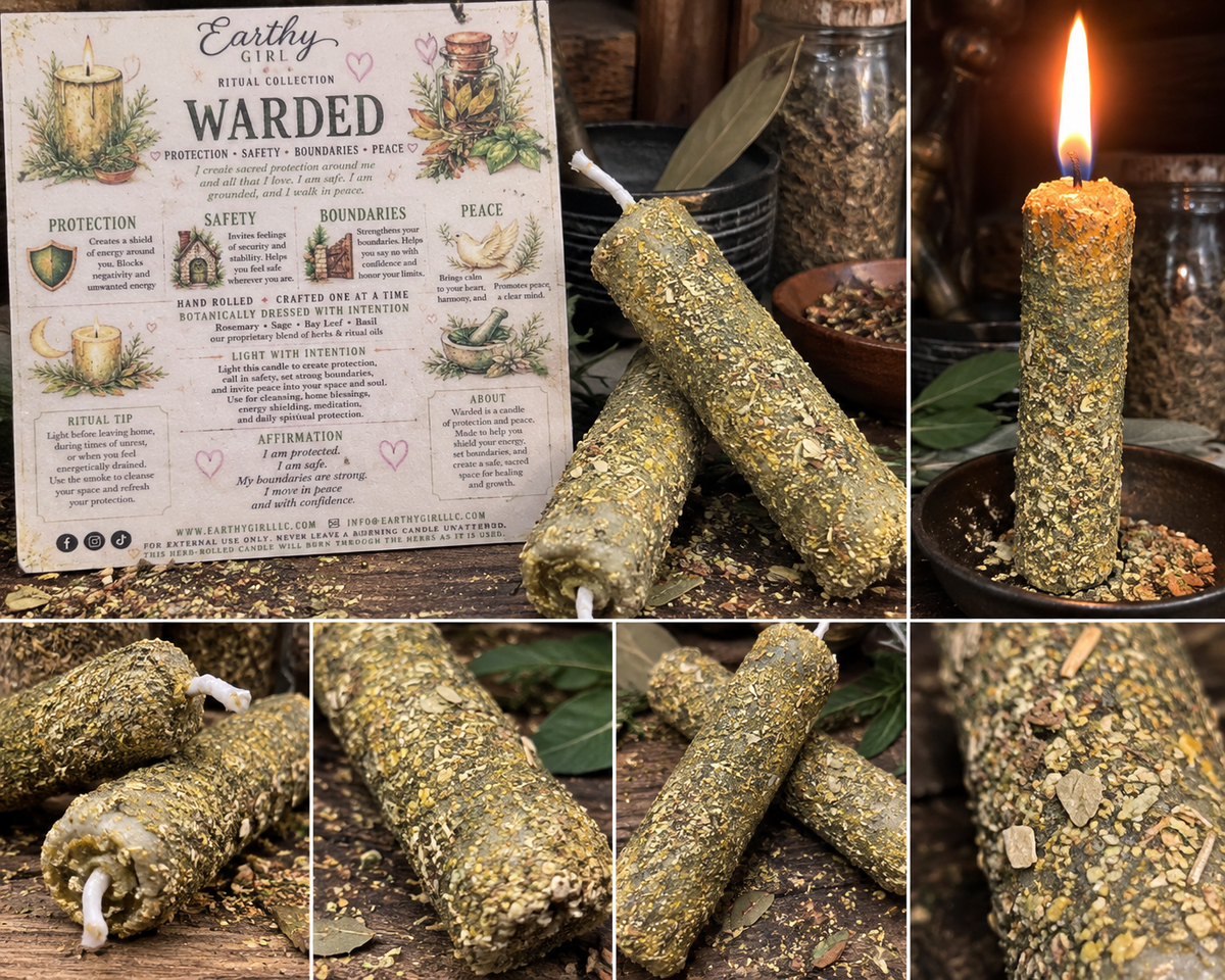 Warded Ritual Candle