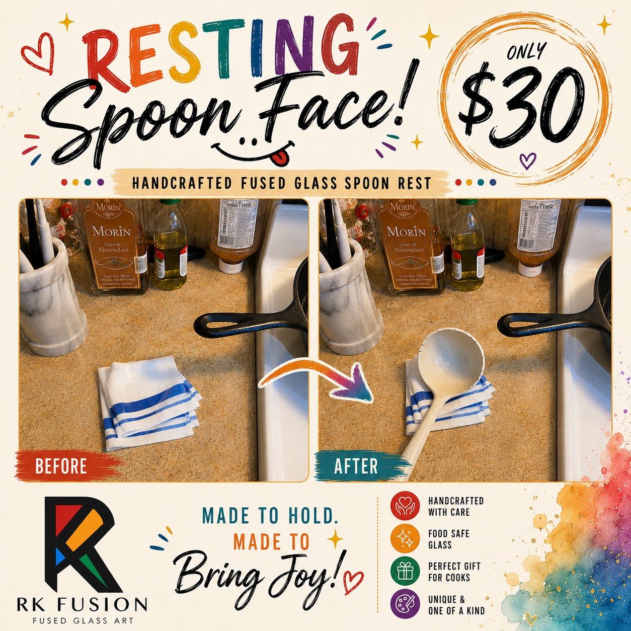 🥄 RESTING SPOON FACE