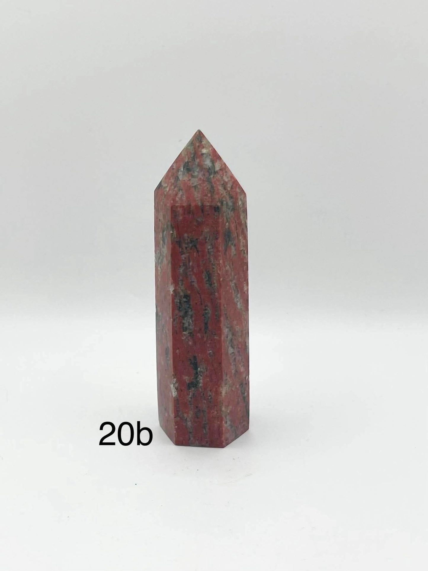 Red Unakite Jasper Tower-20B
