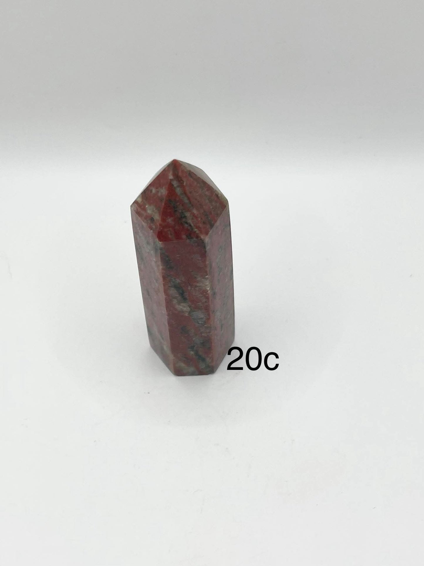 Red Unakite Jasper Tower-20C