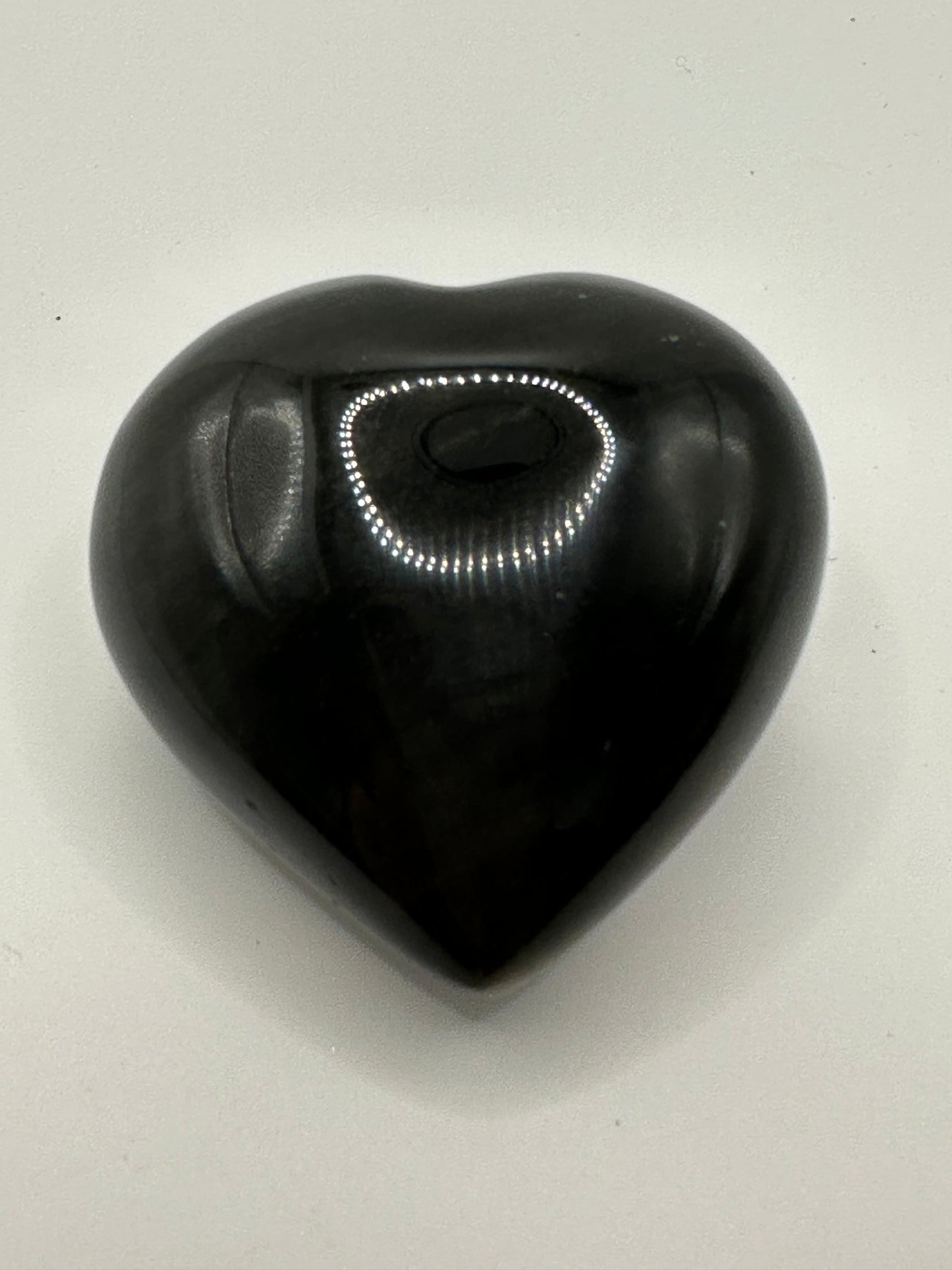 Gold sheen Obsidian Heart