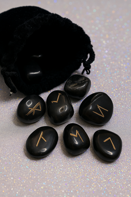Obsidian rune set