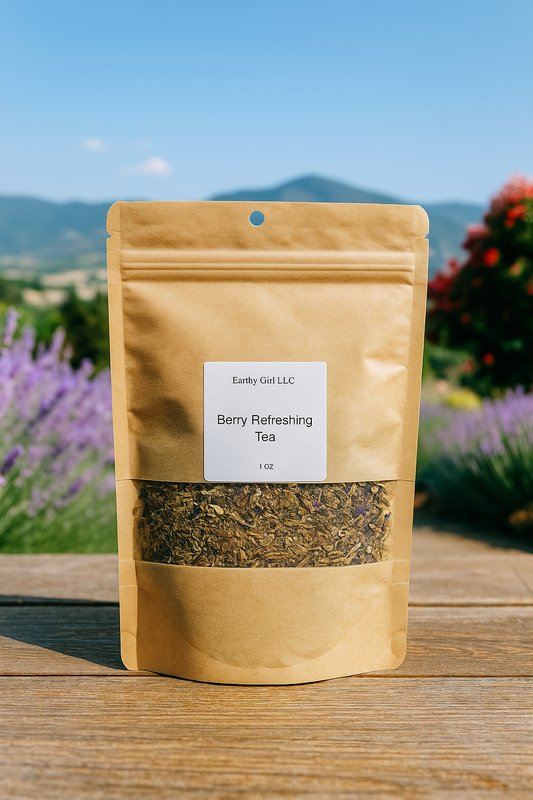Berry Refreshing Tea Blend 1 oz Natural Herbal Ingredients