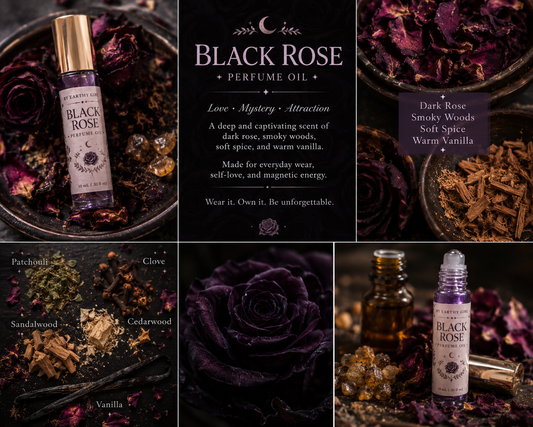 Black Rose Perfume Oil