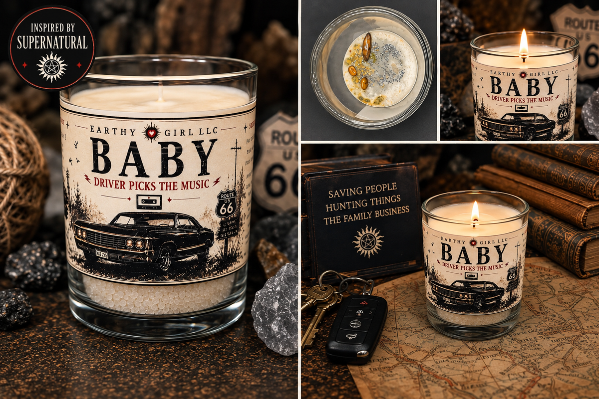 Baby Supernatural Inspired Tea Light Candle Set