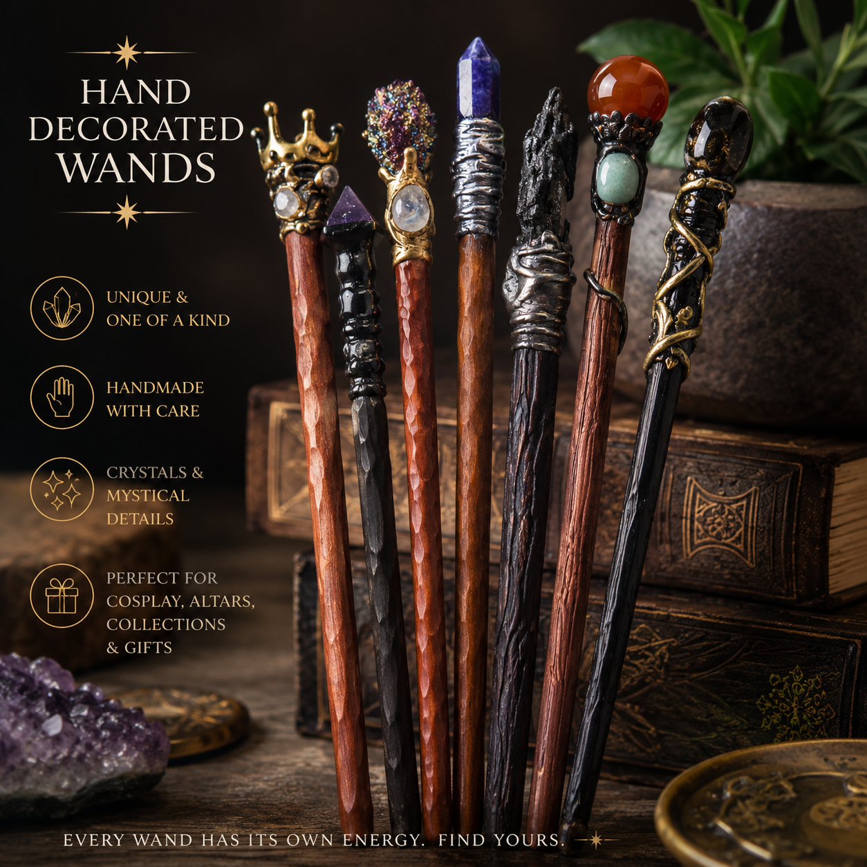 Handmade Wands