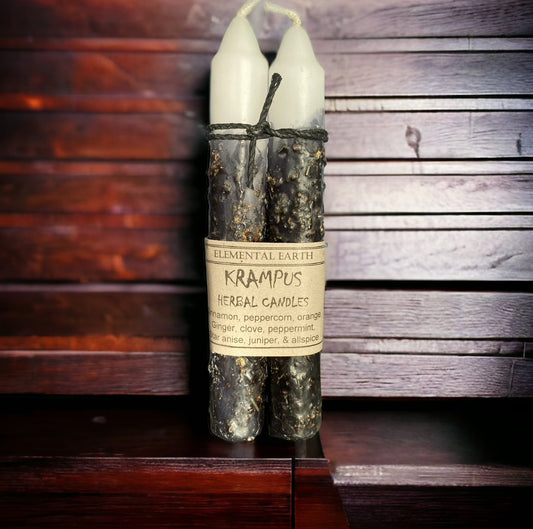 Krampus Candle Set