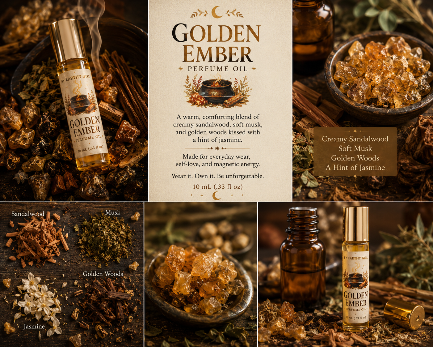 Golden Ember Perfume Oil
