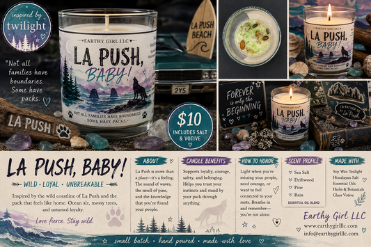 La Push, Baby Tea Light Candle Set