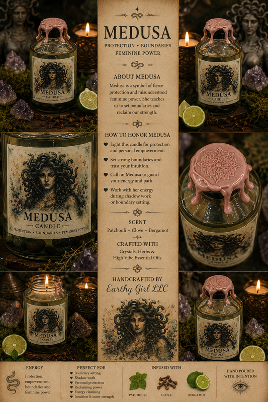 Medusa Oil Candle