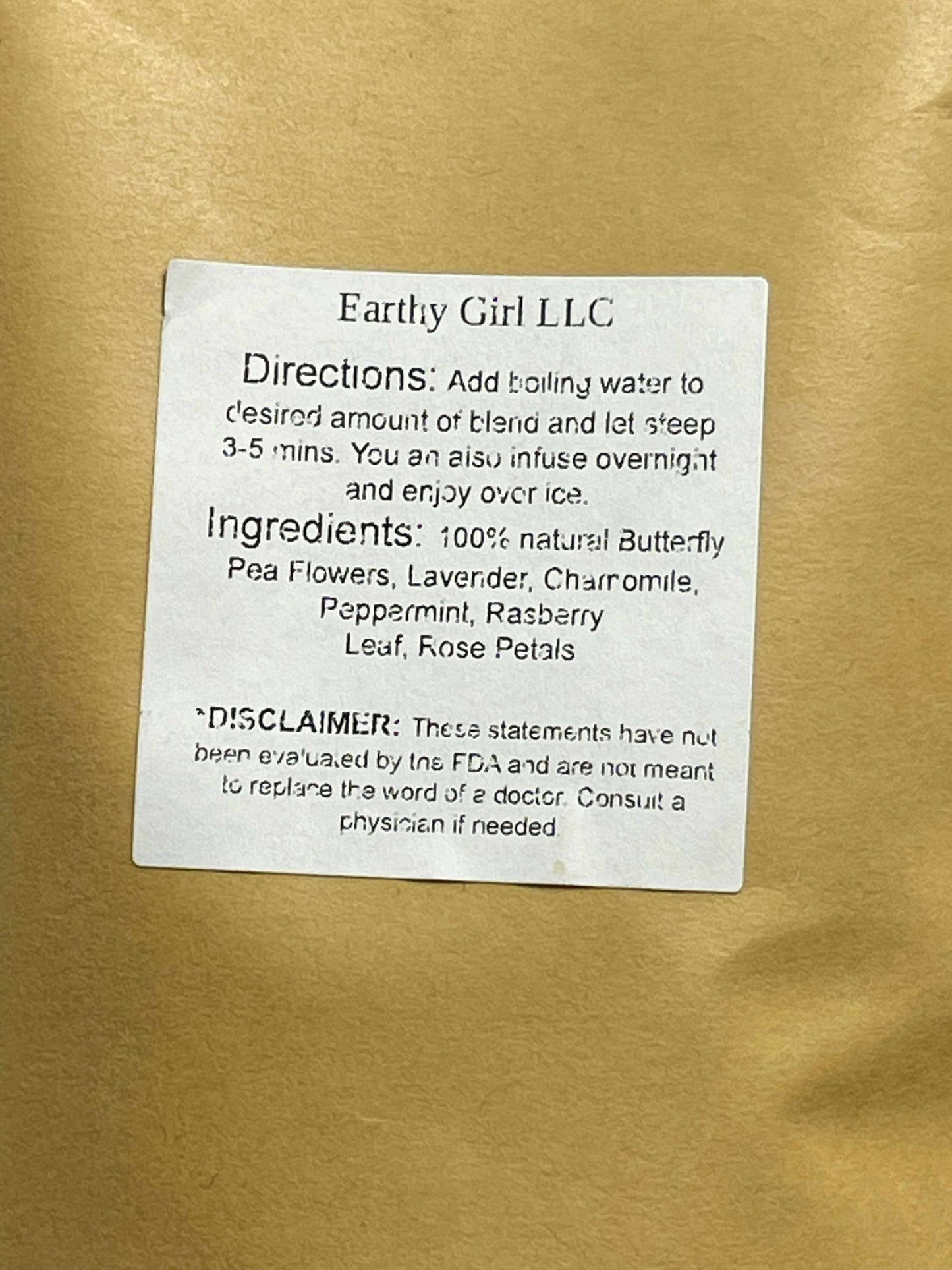 Shake The Day Off Herbal Tea Blend 1oz