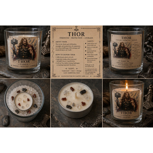 Thor Tea Light Candle Set