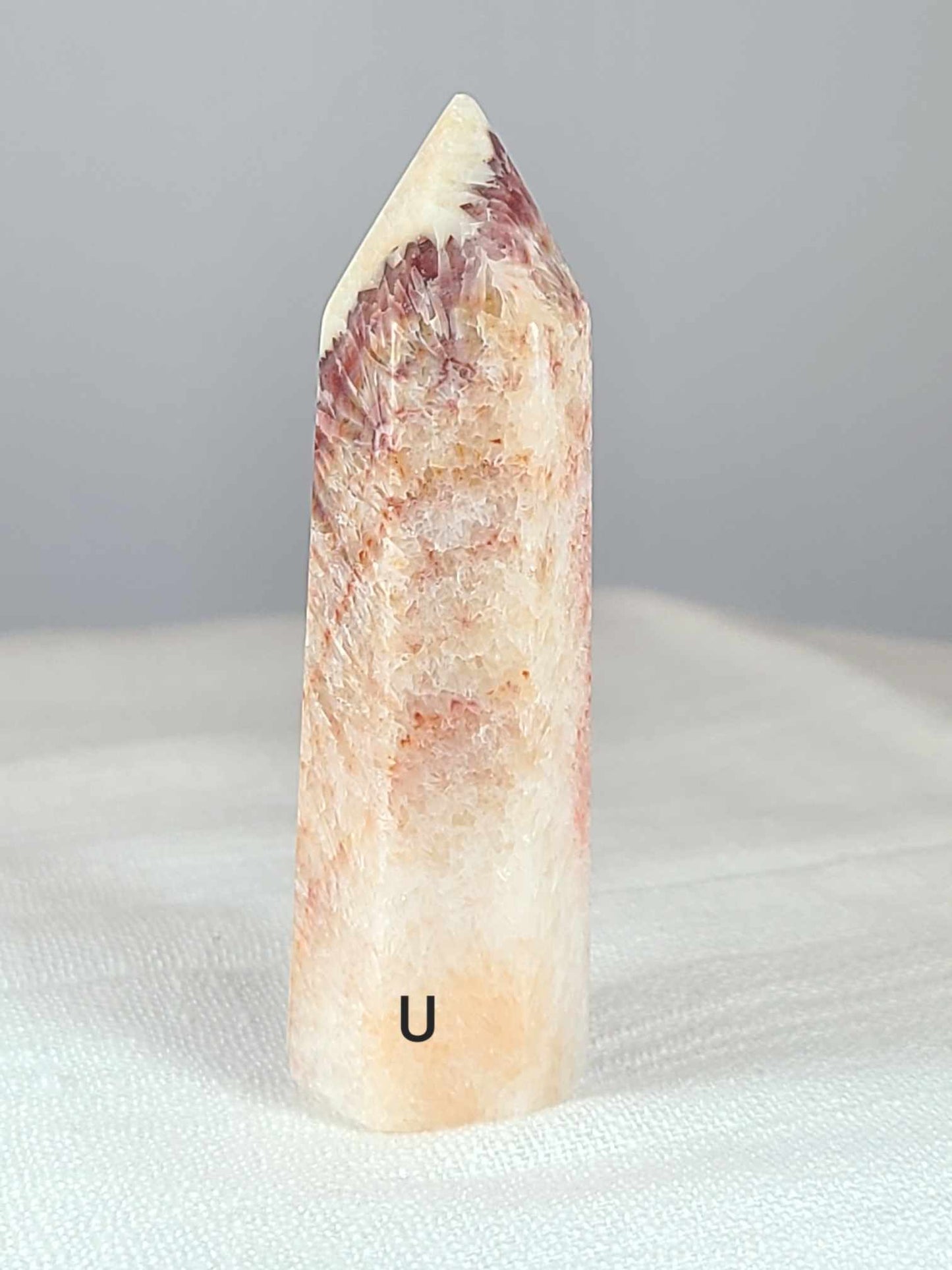 Tri-Color Calcite Tower U
