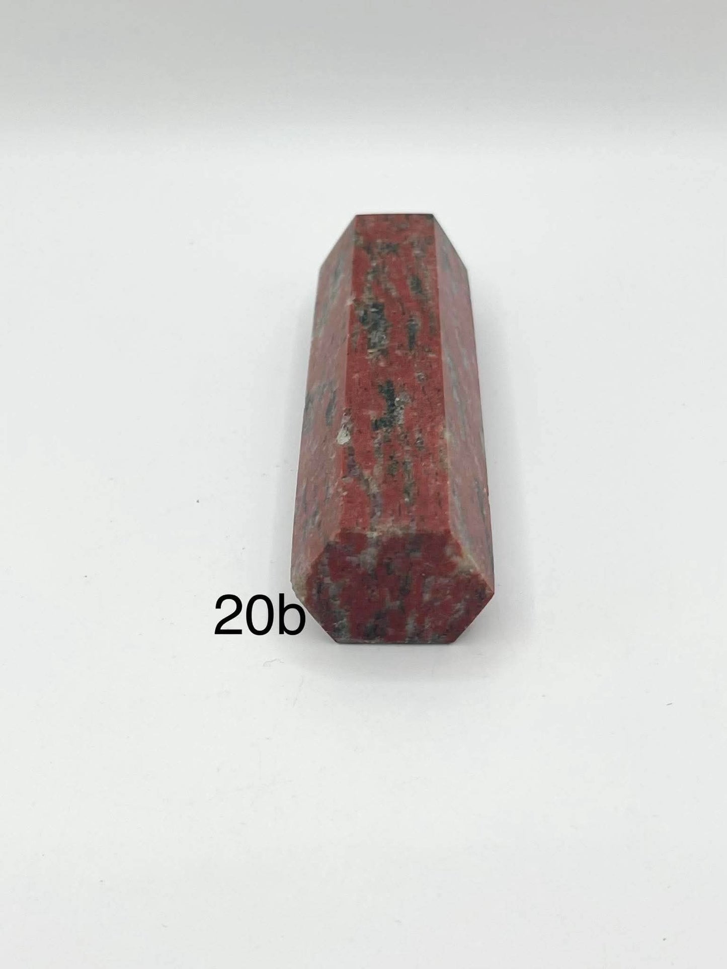 Red Unakite Jasper Tower-20B