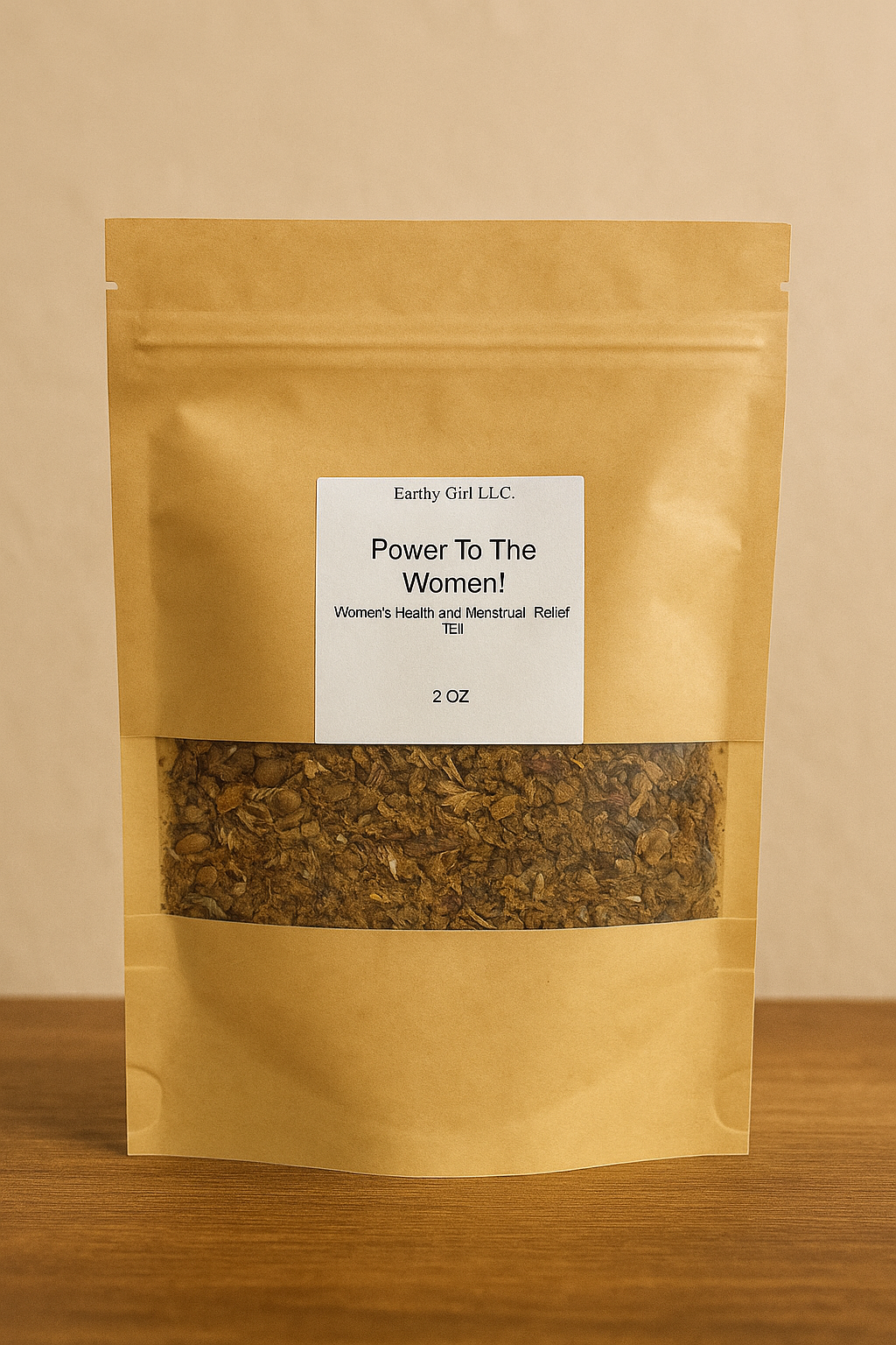 Earthy Girl LLC Power To The Women Herbal Tea Blend 2 Oz Women's Health Relief